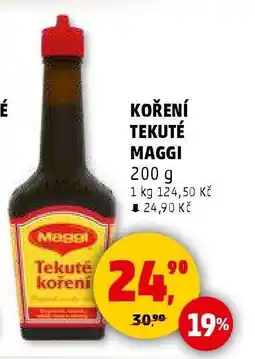 Penny Market KOŘENÍ TEKUTÉ MAGGI nabídka