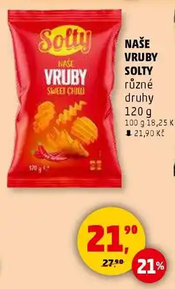 Penny Market NAŠE VRUBY SOLTY nabídka