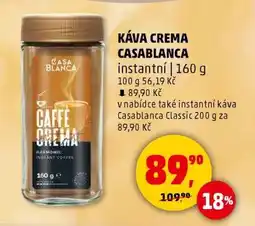 Penny Market KÁVA CREMA CASABLANCA nabídka