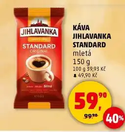 Penny Market KÁVA JIHLAVANKA STANDARD nabídka