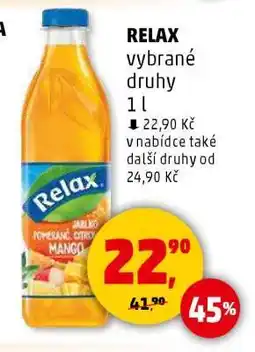 Penny Market RELAX vybrané druhy nabídka
