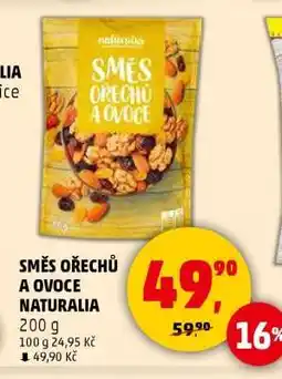 Penny Market SMĚS OŘECHŮ A OVOCE NATURALIA nabídka