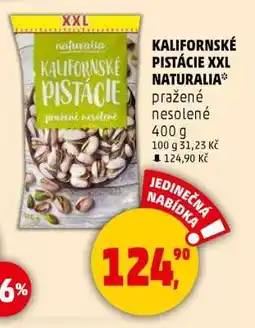 Penny Market KALIFORNSKÉ PISTÁCIE XXL NATURALIA nabídka