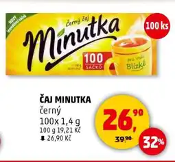 Penny Market ČAJ MINUTKA nabídka
