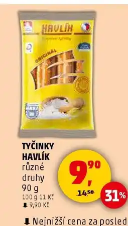 Penny Market TYČINKY HAVLÍK nabídka