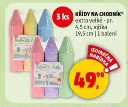 Penny Market Křídy na chodník nabídka