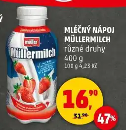 Penny Market MLÉČNÝ NÁPOJ MÜLLERMILCH nabídka
