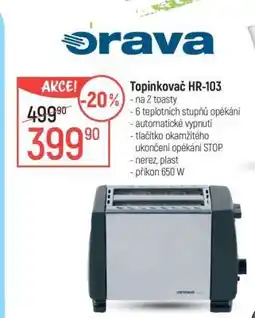 Globus Topinkovač HR-103 nabídka