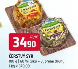 Terno Čerstvý sýr nabídka