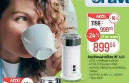 Globus Napěňovač mléka MF-400 nabídka