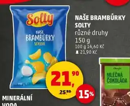 Penny Market NAŠE BRAMBŮRKY SOLTY nabídka