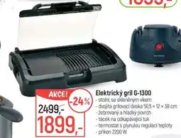 Globus Elektrický gril G-1300 nabídka
