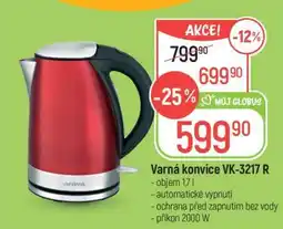 Globus Varná konvice VK-3217 R nabídka