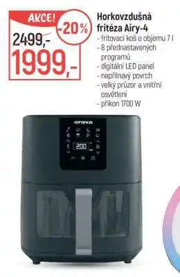Globus Horkovzdušná fritéza Airy 4 nabídka