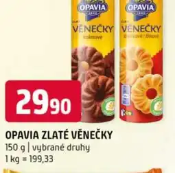 Terno Opavia zlaté věnečky nabídka