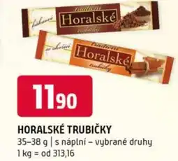 Terno Horalské trubičky nabídka