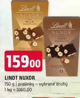 Terno Lindt nuxor nabídka