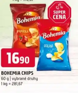 Terno Bohemia chips nabídka