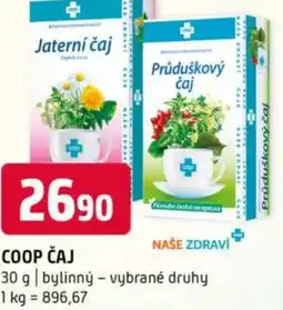 Terno Coop čaj nabídka
