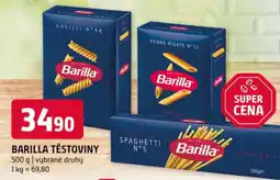 Terno Barilla těstoviny nabídka