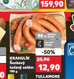 Kaufland Šunkový točený salám nabídka