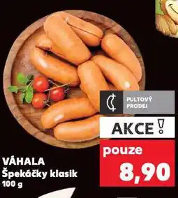 Kaufland Špekáčky klasik nabídka