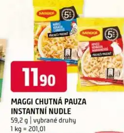 Terno Maggi chutná pauza instantní nudle nabídka