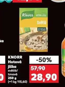 Kaufland Knorr hotová jídla nabídka