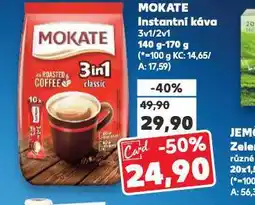 Kaufland Moka instantní káva nabídka