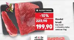 Kaufland Hovězí hrudí bez kosti nabídka