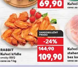 Kaufland Kuřecí křídla smoky bbq nabídka