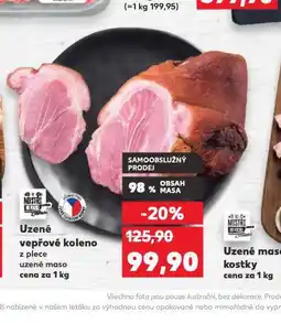 Kaufland Uzené vepřové maso z plece nabídka