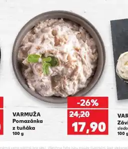 Kaufland Pomazánka z tuňáka nabídka