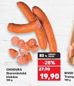 Kaufland Staroměstská klobása nabídka