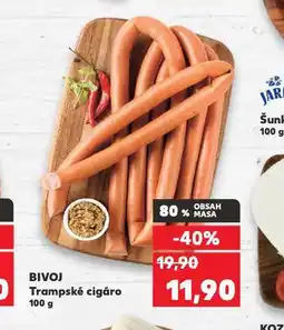 Kaufland Trampksé cigáro nabídka