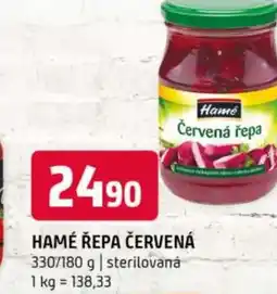 Terno Hamé řepa červená nabídka
