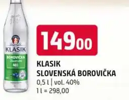 Terno Klasik slovenská borovička nabídka