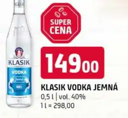 Terno Klasik vodka jemná nabídka