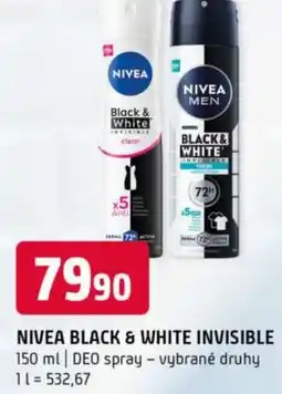 Terno Nivea black & white invisible nabídka