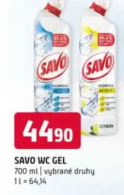 Terno Savo wc gel nabídka