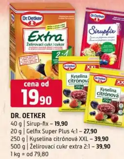 Terno DR. OETKER nabídka