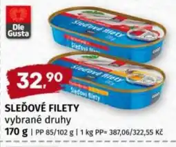 Terno Sledové filety nabídka