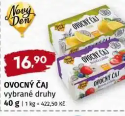 Terno Ovocný čaj nabídka