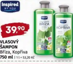 Terno Inspired Vlasový šampon bříza, kopřiva nabídka