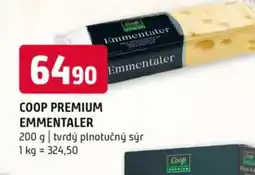 Terno Coop premium emmentaler nabídka