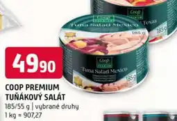 Terno Coop premium tuňákový salát nabídka