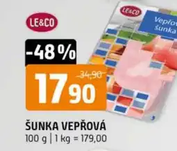 Terno Šunka vepřová nabídka