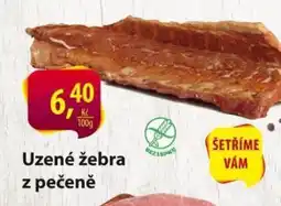 Řeznictví H&H Uzené žebra z pečeně nabídka