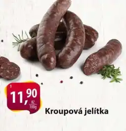 Řeznictví H&H Kroupová jelítka nabídka