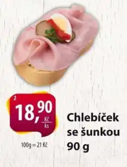 Řeznictví H&H Chlebíček se šunkou nabídka